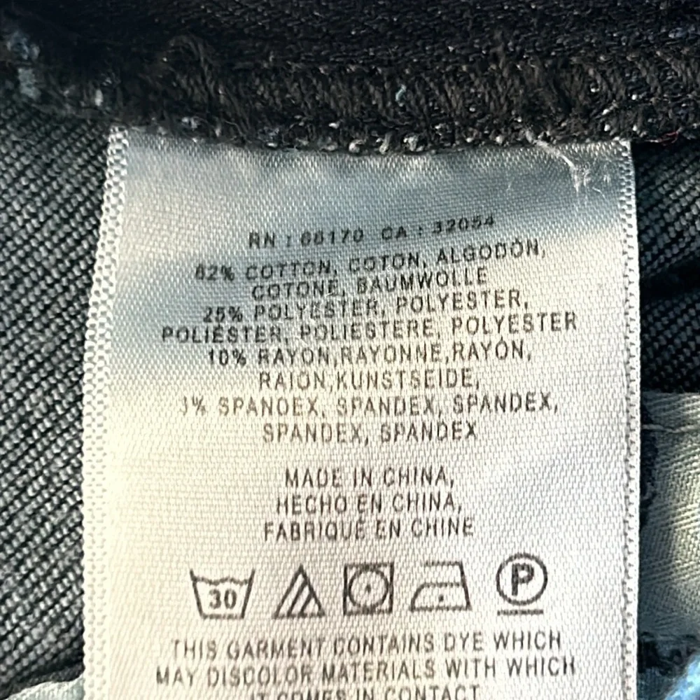Anthropologie Pilcro high rise denim legging capri size 25 petite